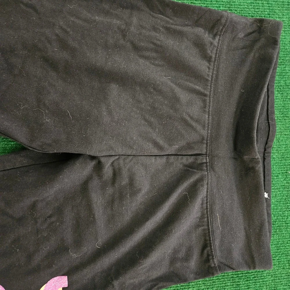 Justice Black Leggings Girls XL 
